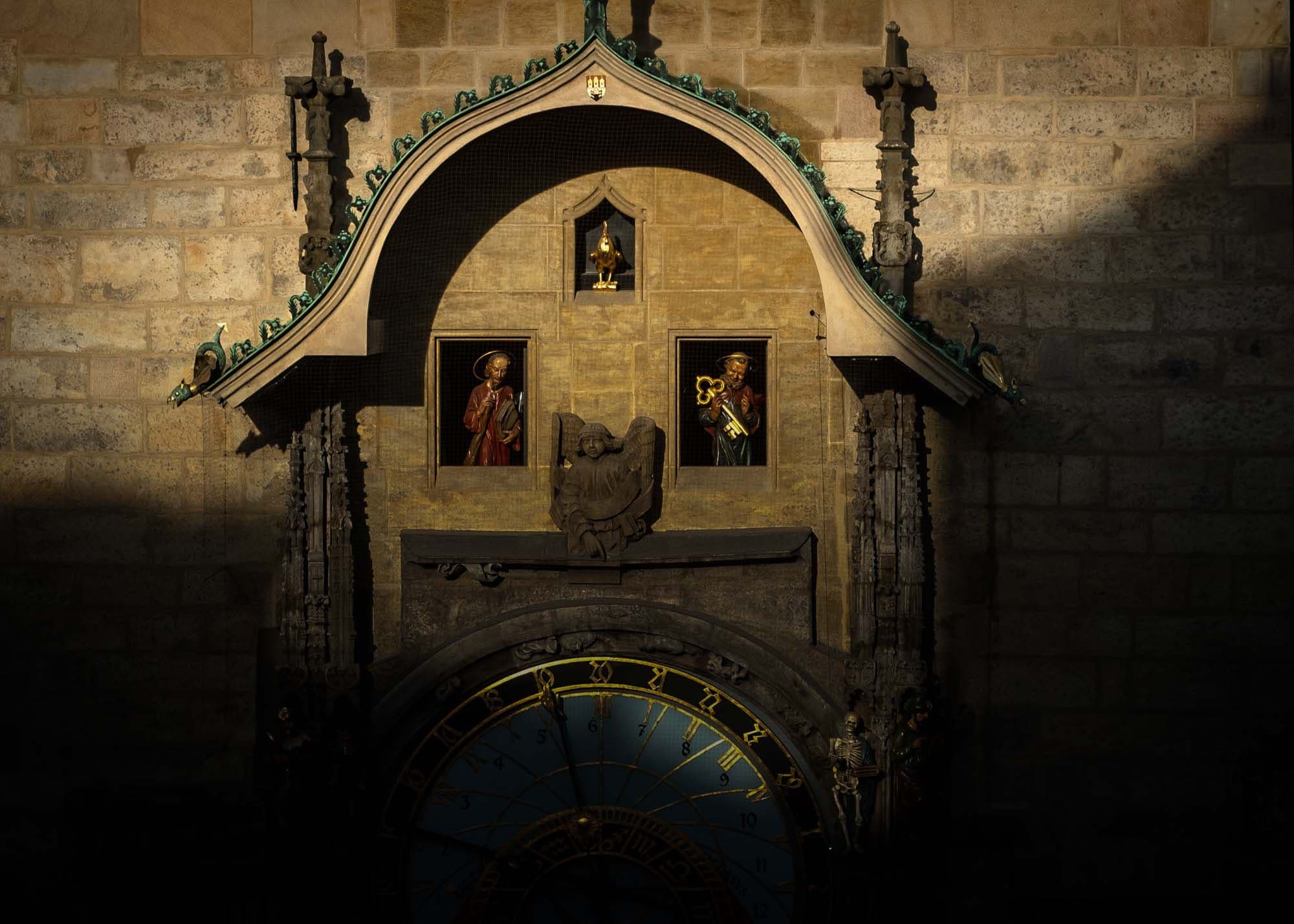 The best view of the astronomical clock